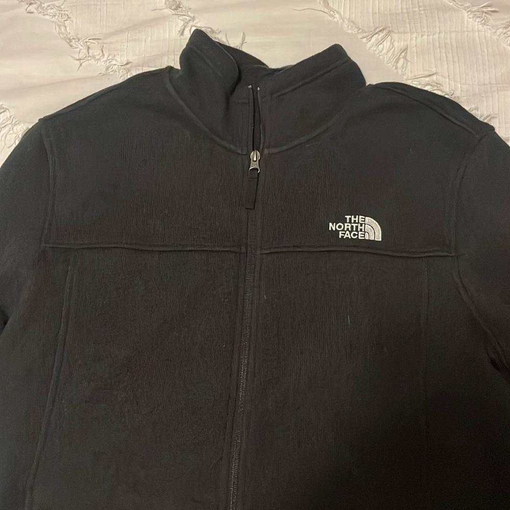 New north face jacket, black